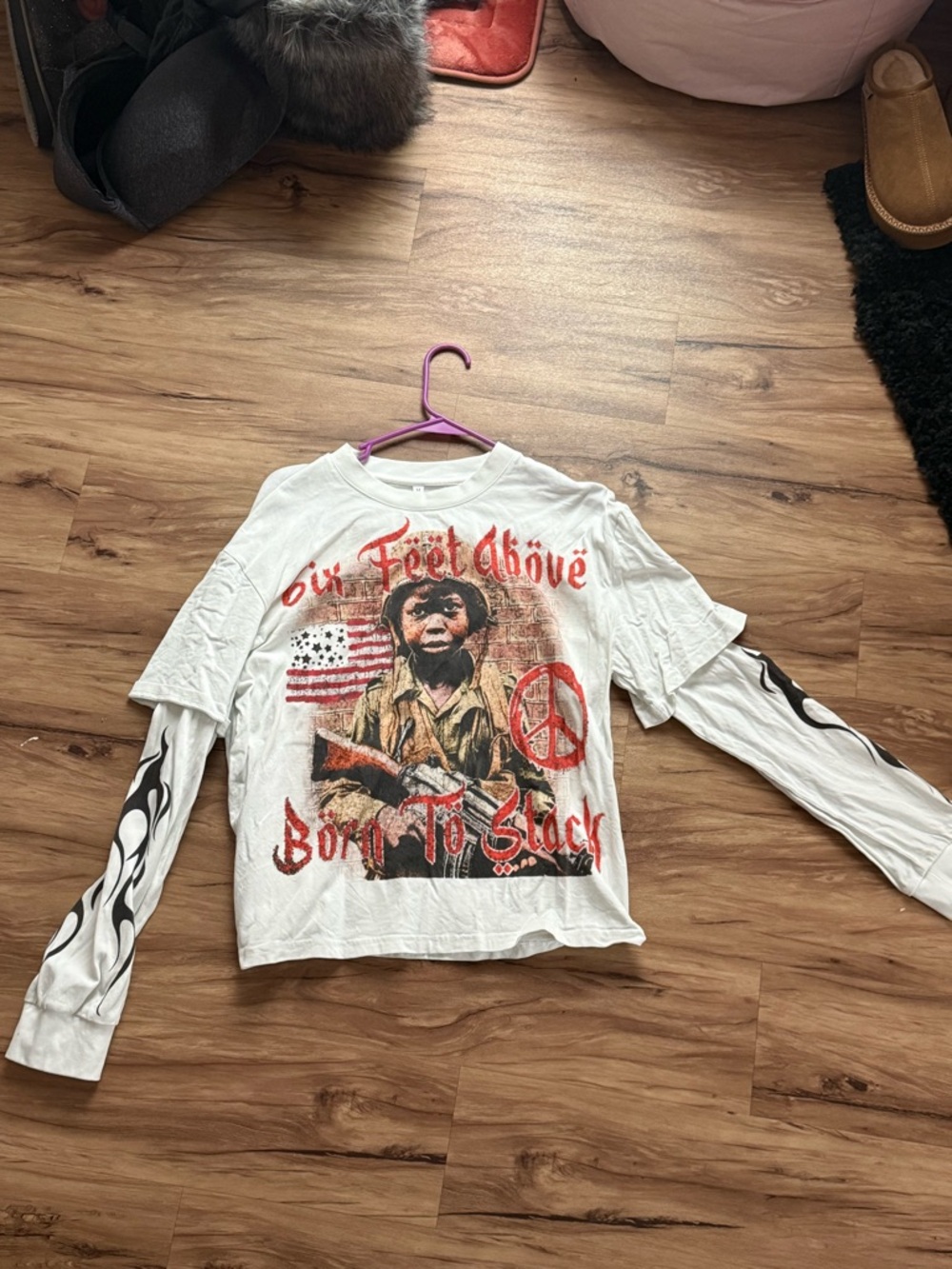 Six feet above long sleeve